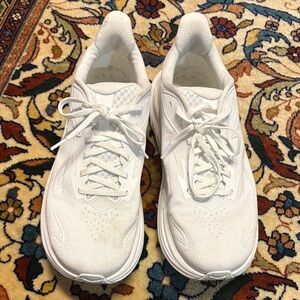 Hoka Men's White Athletic Shoes